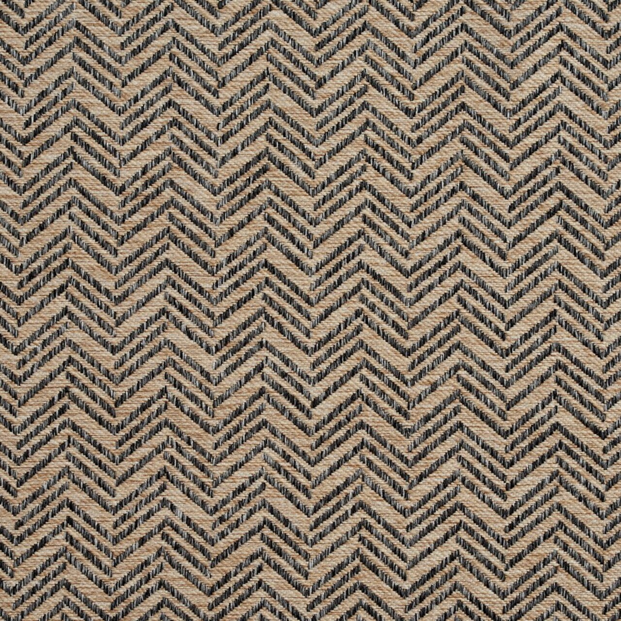 Duluth - Grey & Silver Abstract & Geometric,Herringbone & Chevron Upholstery Fabric 54 Inches"